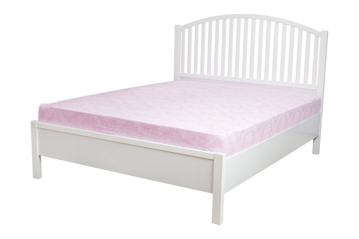 Кровать из массива Мерибель белоснежный
